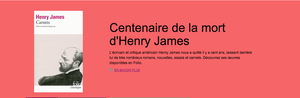 Vignette Henry James