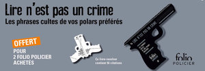 « Lire n’est pas un crime », un polar à dégainer !