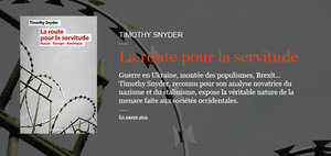 La route pour la servitude - Timoty Snyder